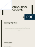 Organisational Culture 