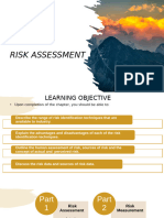 Topic 2 - Risk Assessment