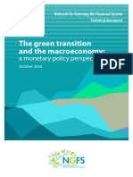 Ngfs - The Green Transition and The Macroeconomy