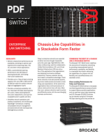 Brocade ICX 6610 Data Sheet