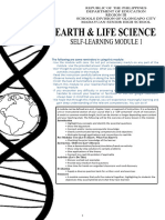 Module 1 Earth and Life Science Week 1