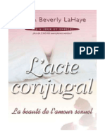 L Acte Conjugal - Tim Et Beverly Lahaye