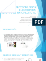 Proyecto Física Electrónica - Prototipo de Un Circuito RC