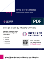 InfluxData Time Series Basics - Slides