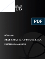 Apostila - Matemática Aplicada Às Finanças