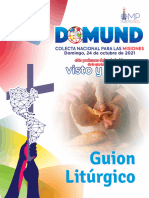 DOMUND 2021 Guion Liturgico