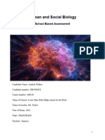 Human and Social Biology SBA Sample - Mental Health - Docs