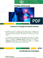 Aula 3 - Sistema Articular e Muscular