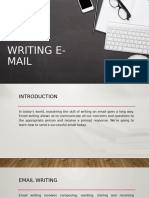 Writing E Mail