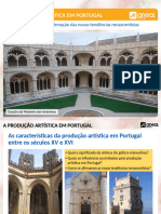 A Produção Artística em Portugal