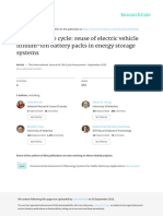 A Cascaded Life Cycle Reuse of Electric