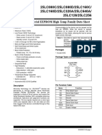 25LCXXX 8K 256K SPI Serial EEPROM High Temp Family Data Sheet 20002131E