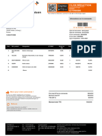 Facture/bon de Livraison: 11 % de Réduction IZT99886