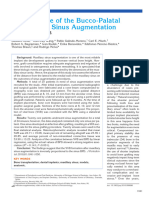 Avila (2010) - The Influence of The Bucco-Palatal Distance On Sinus Augmentation Outcomes