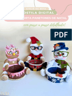 APOSTILA DIGITAL Bonecos Porta Panetone Natal