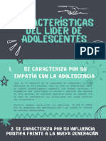 Características Del Líder de Adolescentes