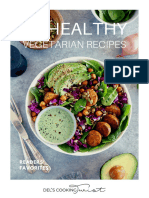 Ebook 25 Healthy Vegetarian Recipes