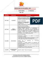 2024 - Conteúdo para As Avaliações - PD e AC - 1 Série - 3º Tri