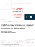 Notions Sur Le Cancer