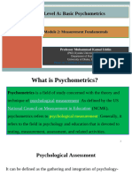 Module 2 - Measurement Fundamentals