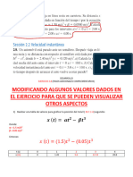 Aplicación Del Cálculo Diferencial A La Cinemática