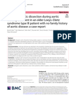 Iatrogenic Aortic Dissection During Aortic