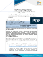 Guia de Actividades y Rúbrica de Evaluación - Unidad 1 - Tarea 2 - Contextualización