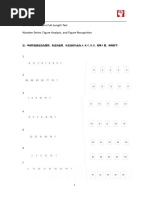 Number Series, Figure Analysis, and Figure Recognition