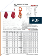 Snatch Block With Shackle Fitting, Single Sheave, 2-12T