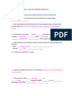 WebQuest - Ionic and Covalent Bonding