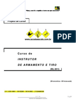 Curso Armamento e Tiro Cta Centro Treinamento Acosta