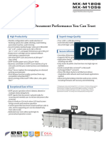 High-Volume Document Performance You Can Trust: MX-M1206 MX-M1056