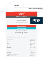 Claro Pago Gmail - Comprobante de Pago 260235796