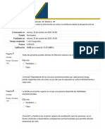 Actividad Inicial. ¿Qué Tanto Conoce Sobre La Intervención en Crisis y La Resiliencia Desde La Perspectiva de Los Derechos Humanos