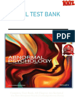 Abnormal Psychology, 6th Canadian Edition