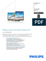 Relaxe e Curta Uma Ótima Noite de TV: Com LED Full HD