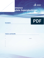 Technical Data Sheet PCA-I Concreteadmixture