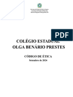 Código de Ètica - Colégio Estadual Olga Benário Prestes - 2024-1