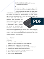 FoxGate - EC SFP1000 FE - GE LFP