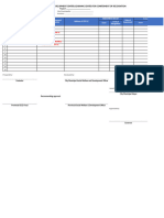 List of CDC - LC For Conferment of Recognition