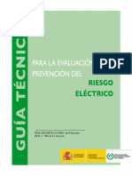 Guia Tecnica para La Evaluacion y Prevencion Del Riesgo Electrico