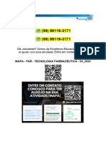 Mapa - Far - Tecnologia Farmacêutica - 54 - 2024