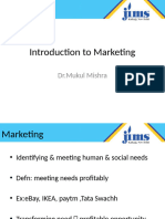 Unit 1 Introduction To Marketing