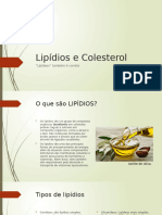 Lipídios e Colesterol