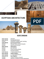 2) Ancient Egyptian Architecture