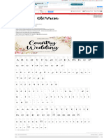 Country Wedding Font