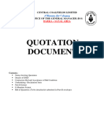 Quotation Document: Barka - Sayal Area