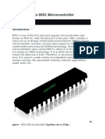 Introduction To 8051 Microcontroller