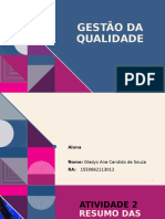 Gestão Da Qualidade - Atividade 2