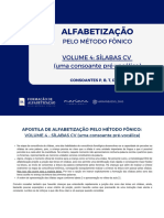 Apostila ALFABETIZAÇÃO VOLUME 4